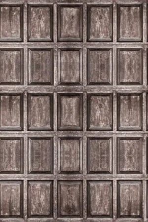 Papier peint panoramique Old Wood Panels Retour Gratuit
