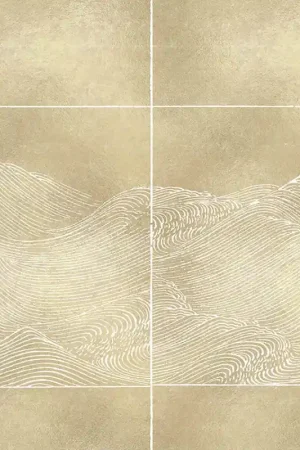 Papier peint panoramique Waves Metallics Réduction