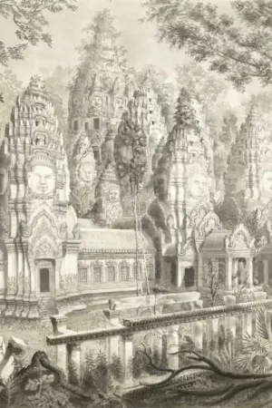 Prix Cassé Papier peint panoramique Ruines du Bayon