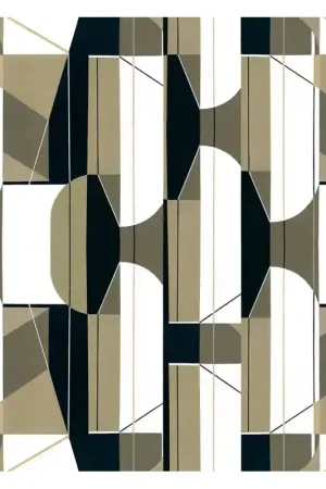 Produit De Marque Papier peint panoramique Lin Pythagoras