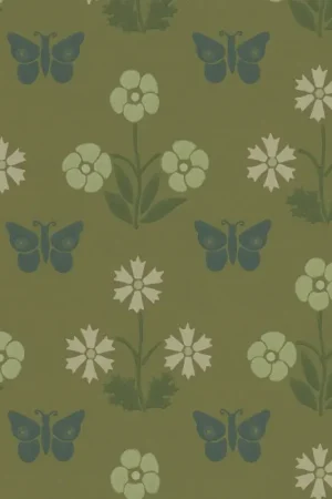 Papier peint Burges Butterfly Certifié