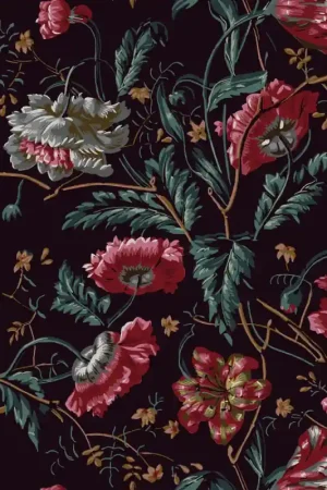 Papier peint Rose de Nuit Original Top Vente