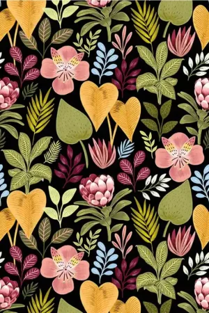 Expédition Rapide Papier peint panoramique Fleurs des Champs Moana