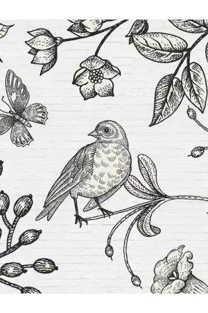 Pas Cher Papier peint panoramique Birdy 2