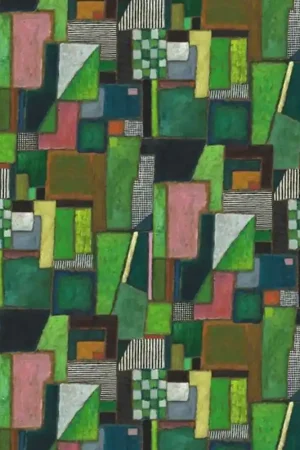 Dernière Chance Papier peint panoramique Raku Patchwork