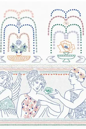 Super Prix Papier peint panoramique Fresque Olympe