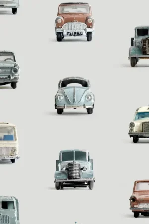 Papier peint Cars Light Grey Haute Qualité