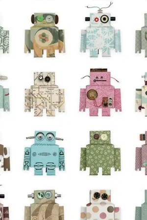 Papier peint Robot Satisfait Ou Remboursé