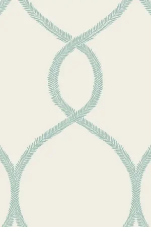 Nouvel Arrivage Papier peint Laurel Leaf Ogee