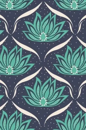 Papier peint Lotus Remise