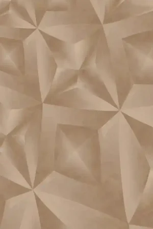 Meilleure Vente Papier peint panoramique Triangle XL - Gilded