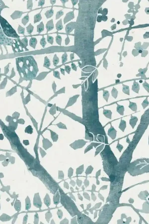 Vente Flash Papier peint Peacock Block Print
