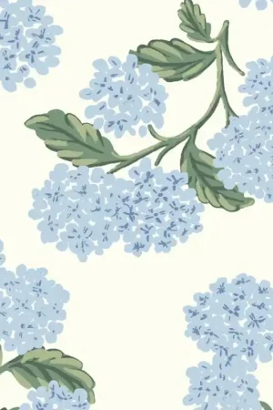 Prix Réduit Papier peint adhésif Hydrangea