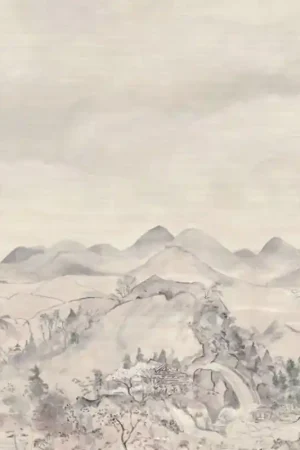 Paiement Sécurisé Papier peint panoramique Japanese Chinoiserie Raphia