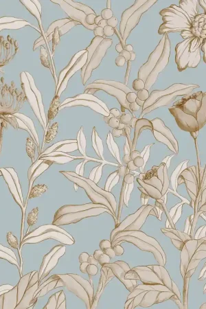 Papier peint panoramique Petals & Berries Nouvelle Collection