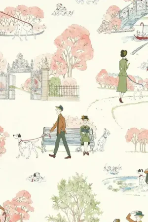 Papier peint 101 Dalmatians Bon Marché