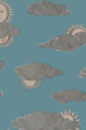 Promotion Papier peint Soli e Nuvole Fornasetti