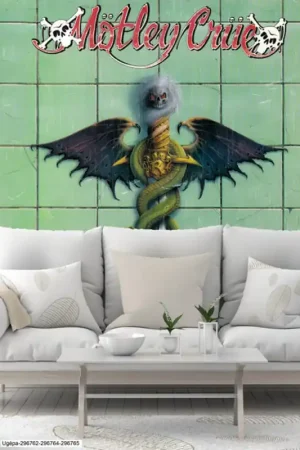Must-Have Papier peint panoramique intissé Mötley Crüe - Dr. Feelgood 250 x 250 cm