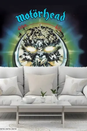 Papier peint panoramique intissé Motörhead - Overkill 250 x 250 cm Super Prix