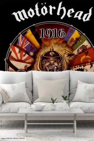 Meilleur Prix Papier peint panoramique intissé Motörhead - 1916 250 x 250 cm