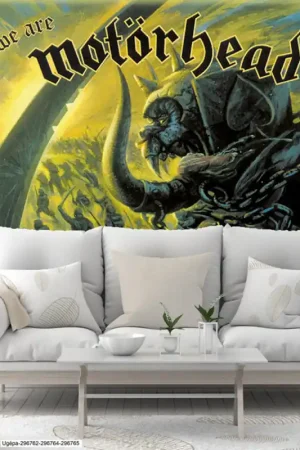 Nouvelle Collection Papier peint panoramique intissé Motörhead - We Are Motörhead 250 x 250 cm