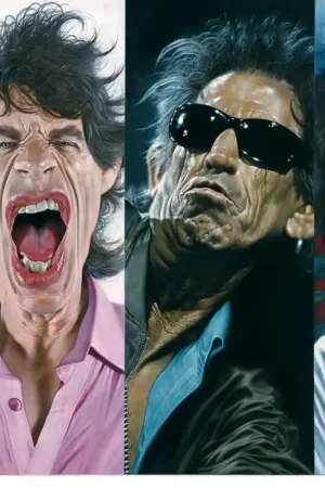 Papier peint panoramique intissé Rolling Stones - 40/40 375 x 250 cm Nouvel Arrivage