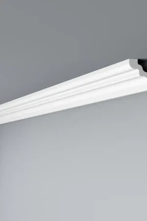 Meilleur Choix Lot de 2 moulures décorative en polystyrène 50x45mmx2000