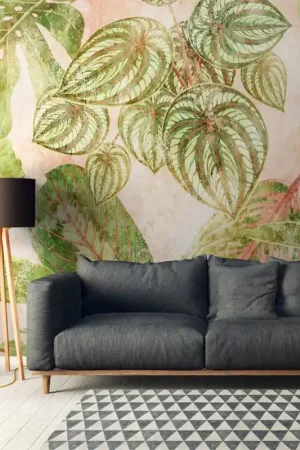 Acheter Direct Papier peint panoramique intissé végétal vert 371 x 280 cm AS CREATION