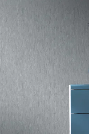 Prix Choc Papier peint intissé fil à fil nacré gris argent 53x1005 cm