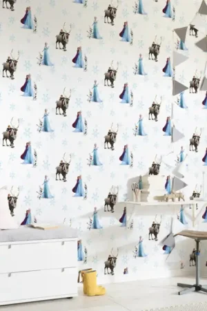 Petit Prix Papier peint intissé Reine des Neiges 53 x 1005 cm