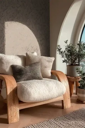 Meilleur Prix Papier Peint Intissé Végétal Taupe AS Création