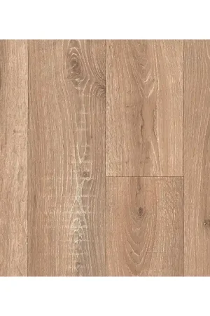Prix Bas Sol PVC en rouleau avec support feutre chêne Alaska largeur 4m ep. 2.80 mm passage très intensif