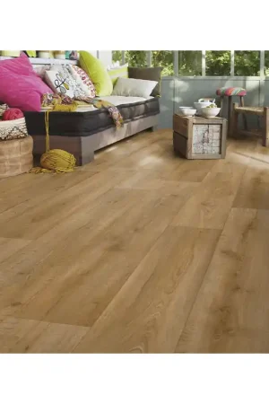 Nouvelle Collection Sol PVC en rouleau avec support feutre chêne traditionnel largeur 4 m ep. 2.8 mm passage très intensif