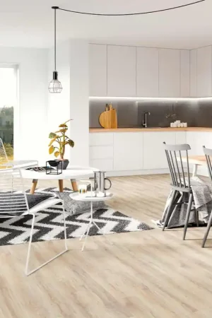 Sol stratifié chêne naturel nuancé 7 mm Certifié