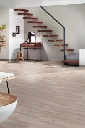 Bon Plan Sol stratifié décor chêne multi tons Genève 6 mm