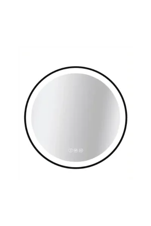 Miroir LED SWANN BLACK 2 DIAMETRE 75 CM MP GLASS Produit De Marque