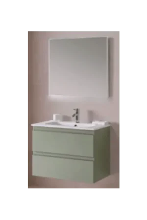 Prix Réduit Ensemble meuble de salle de bain METROPOLIS
80cm vert mat JUMAR