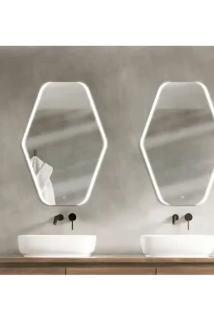Miroir LED losange SPECTRE MP GLASS Retour Gratuit