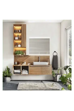 Pas Cher Miroir connecté LED BROADWAY 80x70CM MP GLASS