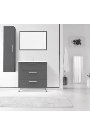 Vente Directe COLONNE PALLAS GRISE HAUTEUR 135 X LARGEUR 30 X PROFONDEUR 25 CM AYOR