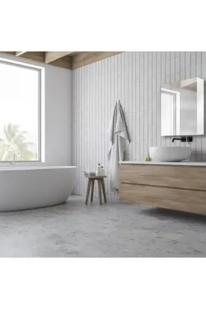 ARMOIRE SALLE DE BAIN TEMPO 1 PORTE 60X40X17 CM MP GLASS Commander Vite
