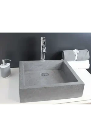 VASQUE TERRAZZO GRIS 40X40 CM AYOR Commander Vite