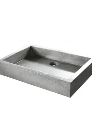 VASQUE TERRAZZO GRIS 40X60 CM AYOR Soldes