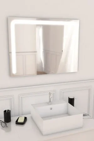 Nouveauté Miroir ready led 80x60 AURLANE