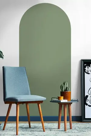 Haute Qualité Papier Peint Adhésif Arche - Vert Doux