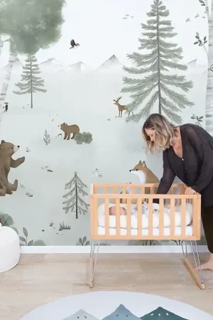 Papier peint panoramique animaux - Mountain Life Expédition Rapide