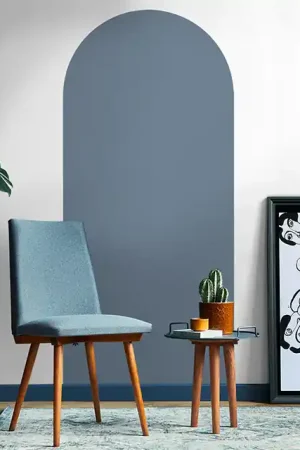 Papier Peint Adhésif Arche - Bleu Gris Meilleur Choix