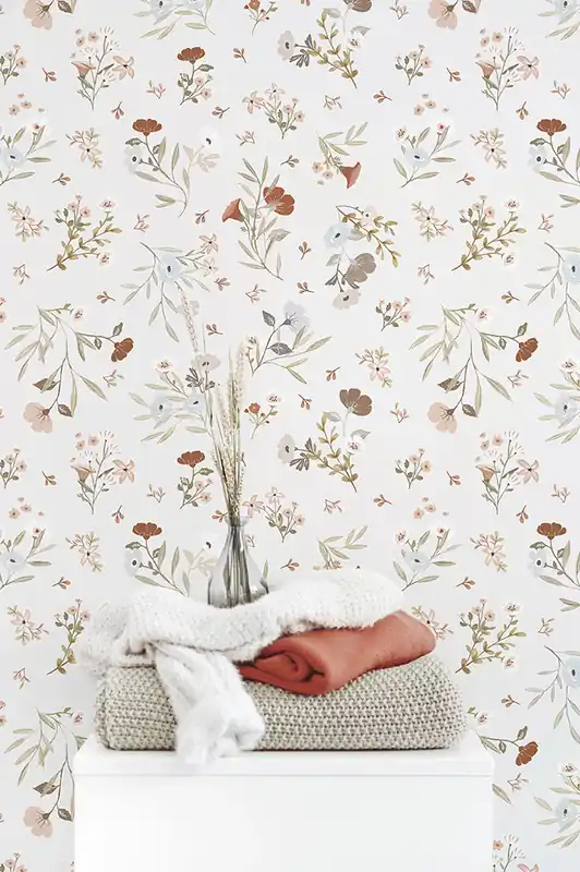 Réduction Papier peint fleurs - Floral Poetry