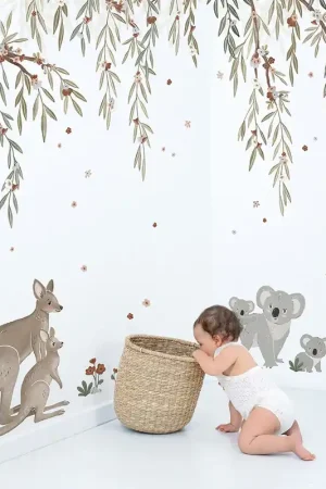 Achat Immédiat Papier peint panoramique fleurs - Eucalyptus Booming