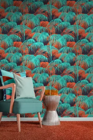 Expédition Rapide Papier peint jungle tropical pop